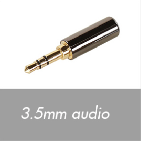 3.5mm audio connectors