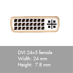 DVI-I connectors