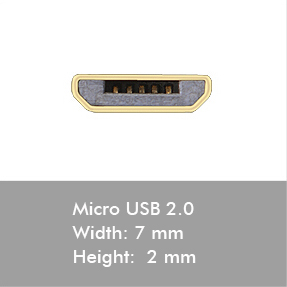 usb 2.0 micro usb connectors