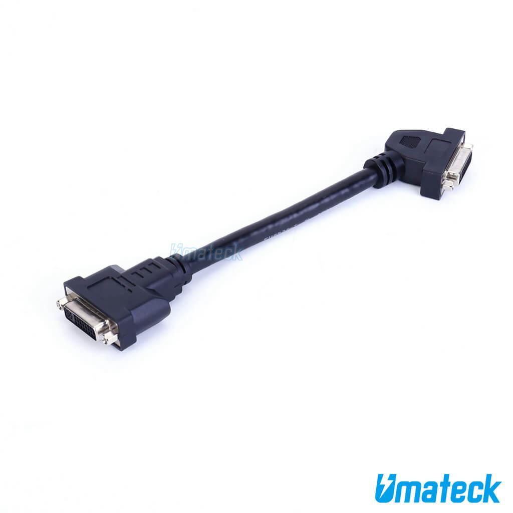 dvi female to female panel mount cable