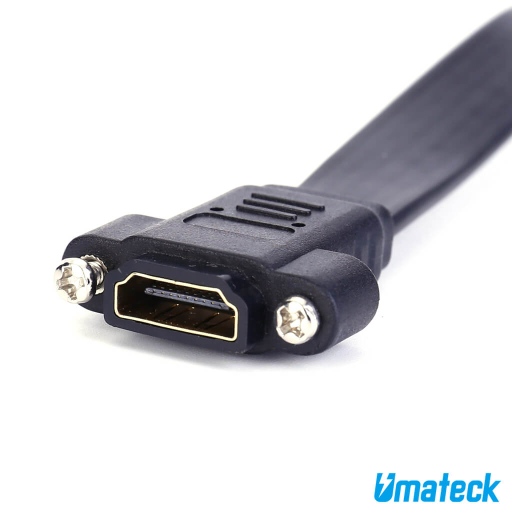 flat hdmi cable female to female